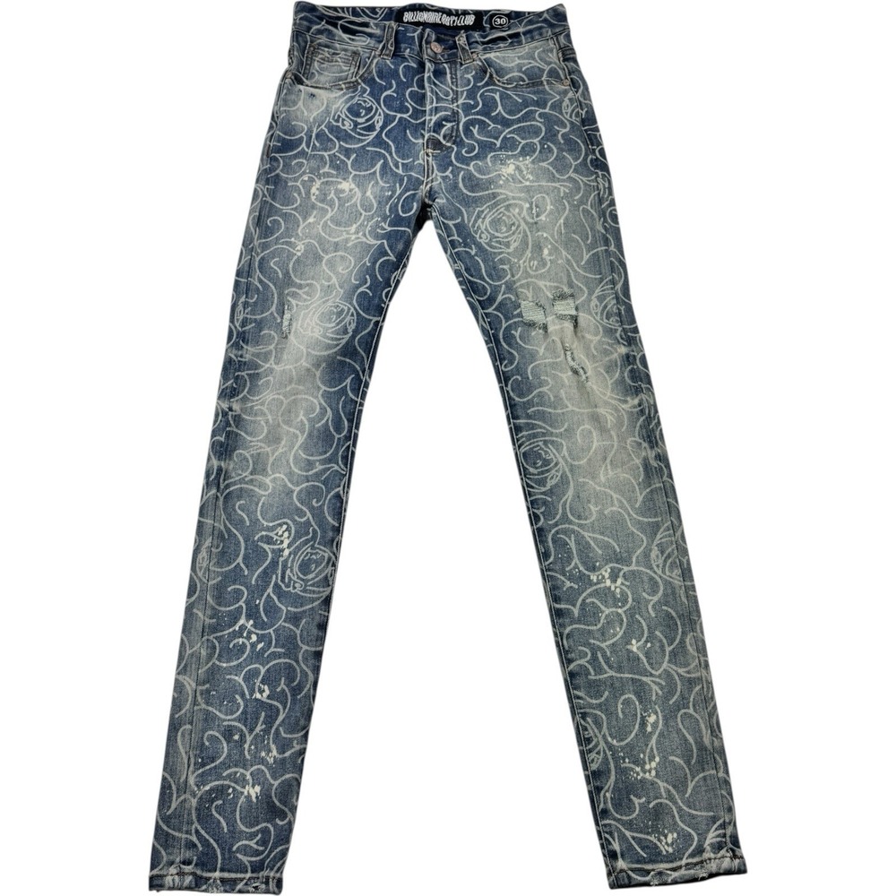 Billionaire Boys Club‎ Slim Fit 5 Pocket Jeans Blue Men's Size 30x31